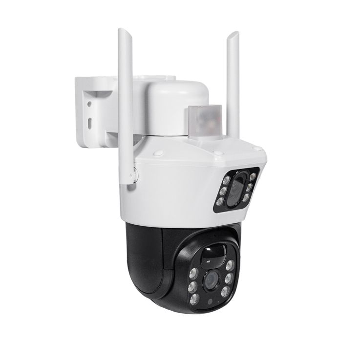 IP PTZ-відеокамера автономна з 4G та сонячною панеллю Light Vision 2Mp+2Mp VLC-9192IG/2C (Solar) White f=4mm, на акумуляторних батареях