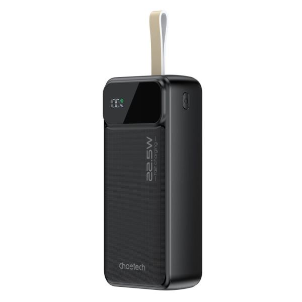 Повербанк 30000 mAh Choetech B730 Black 22.5W QC3.0 PD3.0