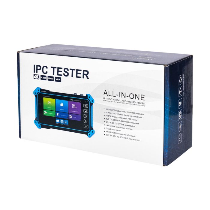Тестер відеокамер з тестером кабелю Light Vision CCTV K51C