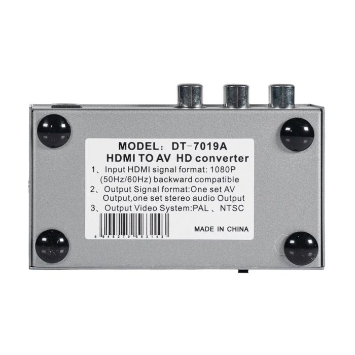 Конвертер відеосигналу HDMI-AV Dtech DT-7019A