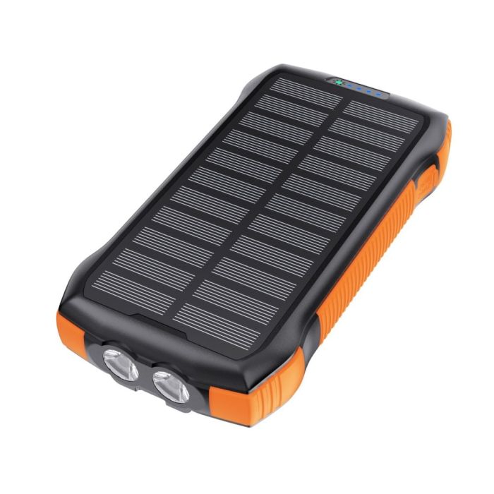 Повербанк з сонячною панеллю 20000mAh Choetech B657 Black PD20W+QC QC3.0 PD3.0 бездротова зарядка