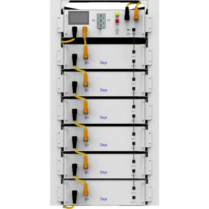 Акумуляторна батарея літій-залізо-фосфатна 51.2 В 100А*год 5120Вт*год Deye BOS-GM5.1 LiFePO4 для високовольтних інверторів