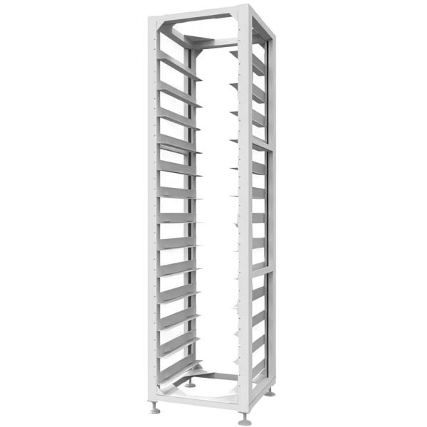 Стійка Deye 3U-HRack-2G для 12 високовольтних батарей та 1 блоку керування