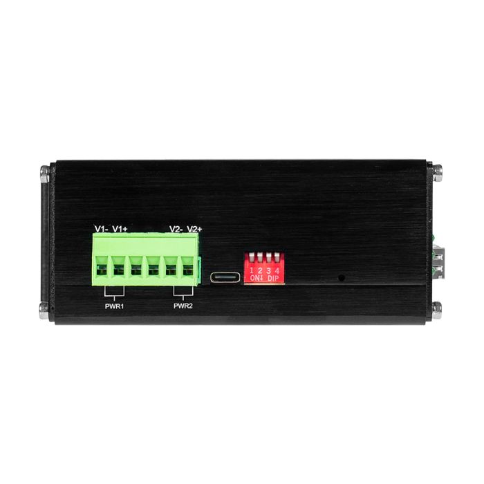 PoE-комутатор 10-портовий керований L2+ E-LINK LNK-IMC208-2.5GPM-SFP+ 2.5G з 8 портами PoE, 240W