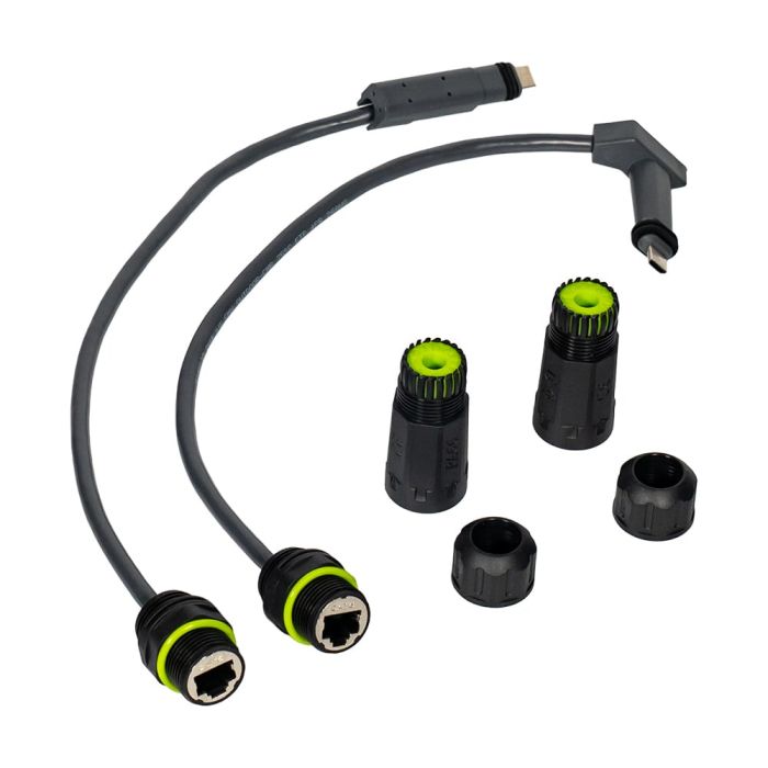 Комплект конекторів IP68 SPX Plug to RJ45 для Starlink Gen2