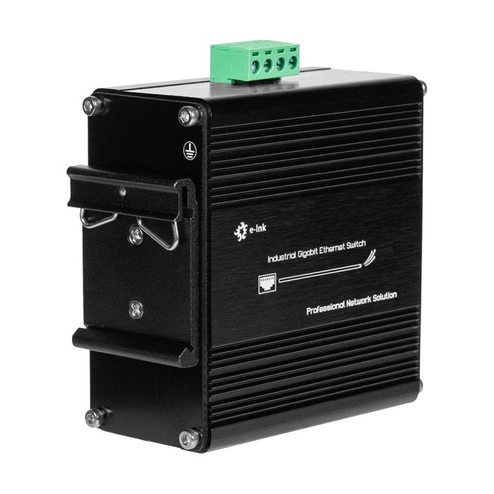 PoE-комутатор 10-портовий E-LINK LNK-IMC010GP з 8 портами PoE