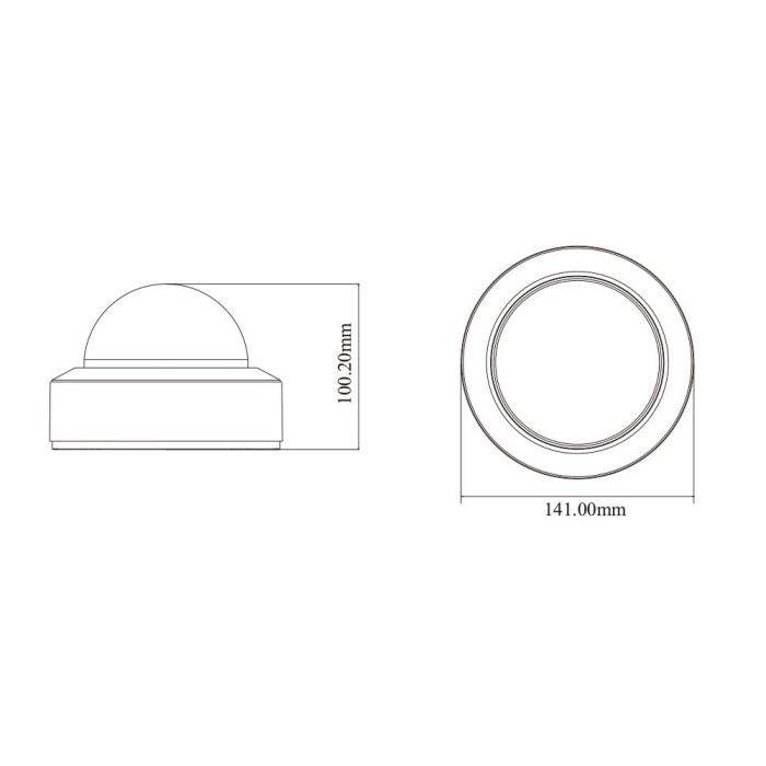 IP-відеокамера 4Mp TVT TD-9543S4-C(D/AZ/PE/AR3) f=2.8-12mm з мікрофоном