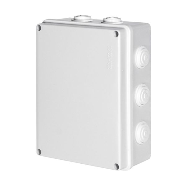 Коробка розподільна з кабельними вводами Light Vision VLC-04BX 200*155*80 мм