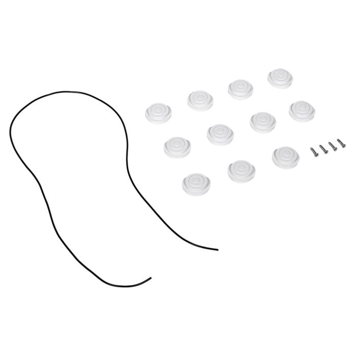 Коробка розподільна з кабельними вводами Light Vision VLC-04BX 200*155*80 мм