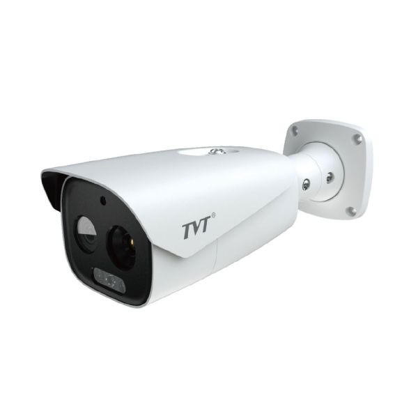 Тепловізійна IP-відеокамера TVT TD-5463E1-VT2(25/PE) Thermal 640*512 f=25mm Optical 5Mp f=12mm
