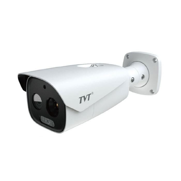 Тепловізійна IP-відеокамера TVT TD-5463E1-VT2(25/PE) Thermal 640*512 f=25mm Optical 5Mp f=12mm