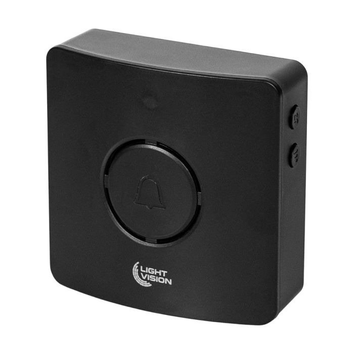 Дверний WiFi дзвінок Light Vision VLC-DR10T(Tuya) Black з ІЧ-датчиком руху