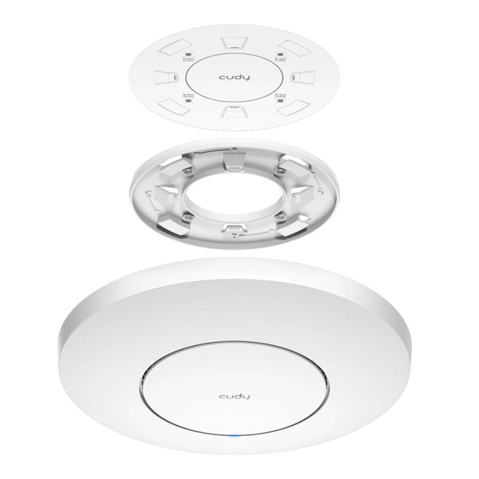 Точка доступу WiFi 7 2.5G 10G SFP+ Cudy AP11000 з підтримкою Mesh тридіапазонна BE11000