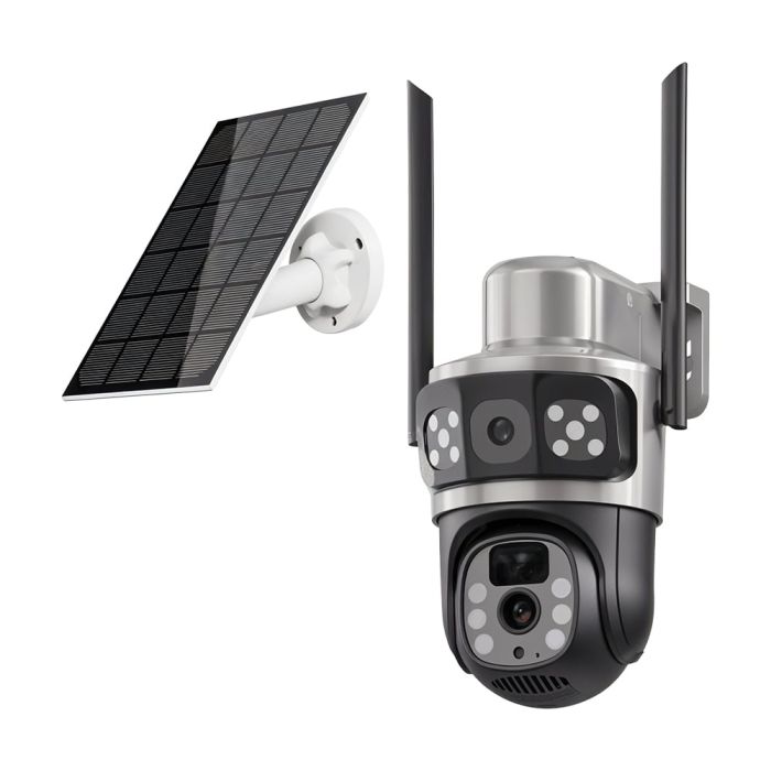 IP PTZ-відеокамера автономна з 4G та сонячною панеллю 3Mp+3Mp Light Vision VLC-9230IG/2C3S (Solar) f=4mm, на акумуляторних батареях