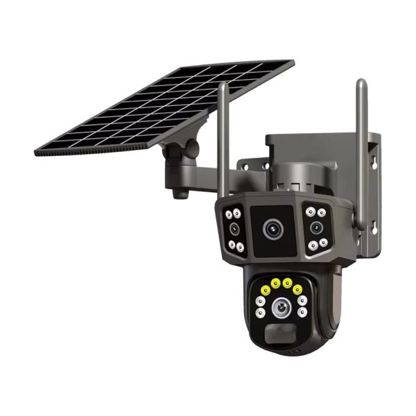 IP PTZ-відеокамера автономна з 4G та сонячною панеллю 3Mp+3Mp Light Vision VLC-9430IG/2C3S (Solar) f=4mm, на акумуляторних батареях