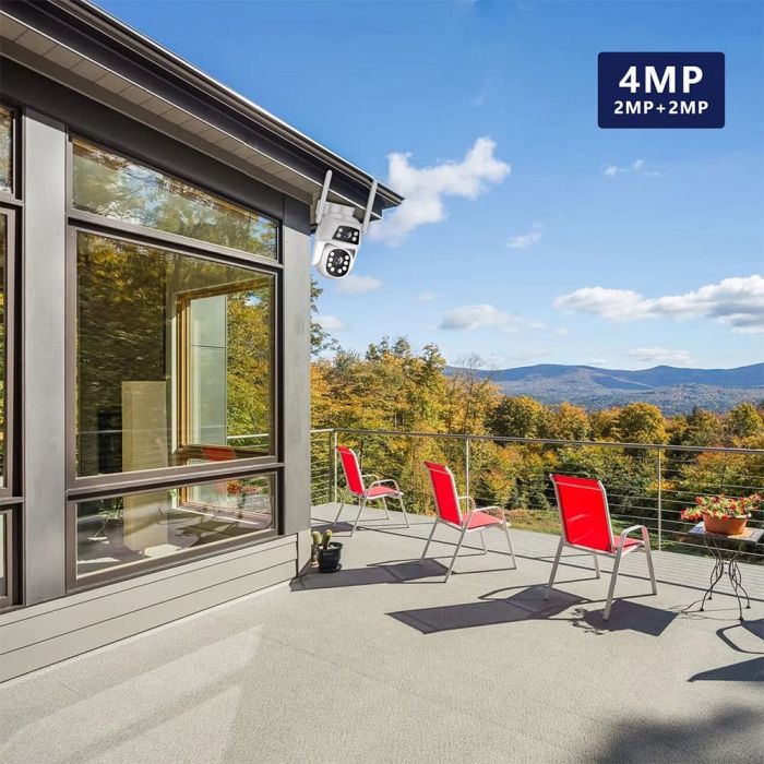 IP PTZ-відеокамера з WiFi 2Mp+2Mp Light Vision VLC-9192WI/2C (Camhi Pro) f=3.6mm+3.6mm, ІЧ+LED-підсвічування, з мікрофоном