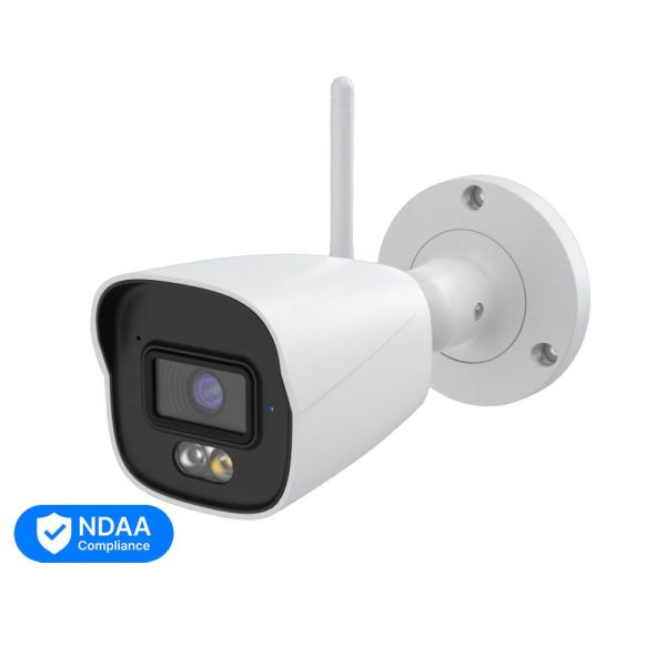IP-відеокамера з WiFi 5Mp TVT TD-9451S4-C(D/WP/AW2) White f=2.8mm, ІЧ+LED-підсвічування, з мікрофоном