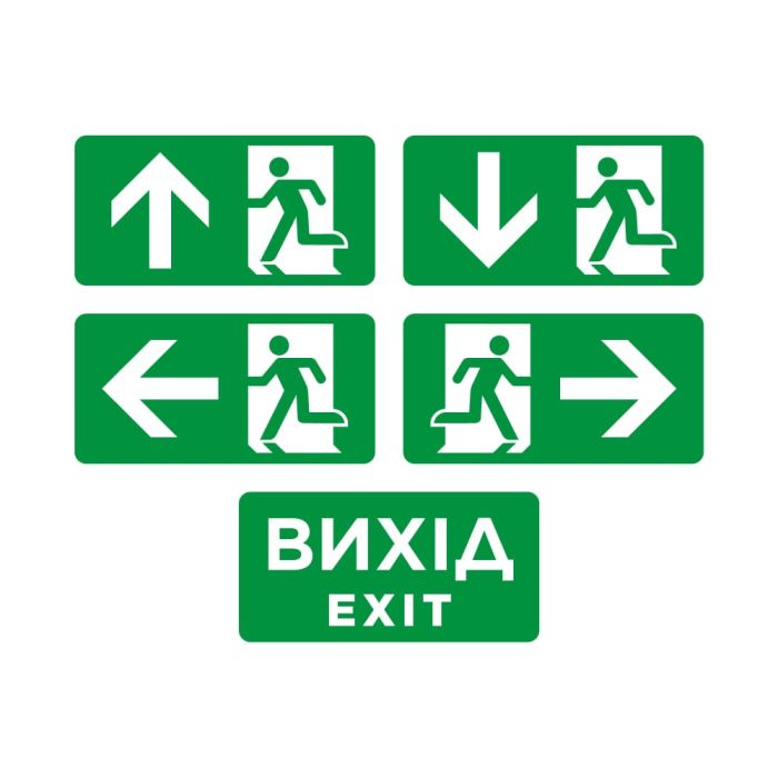 Покажчик пожежний світловий EVAC-02-12/24 (EN 54)