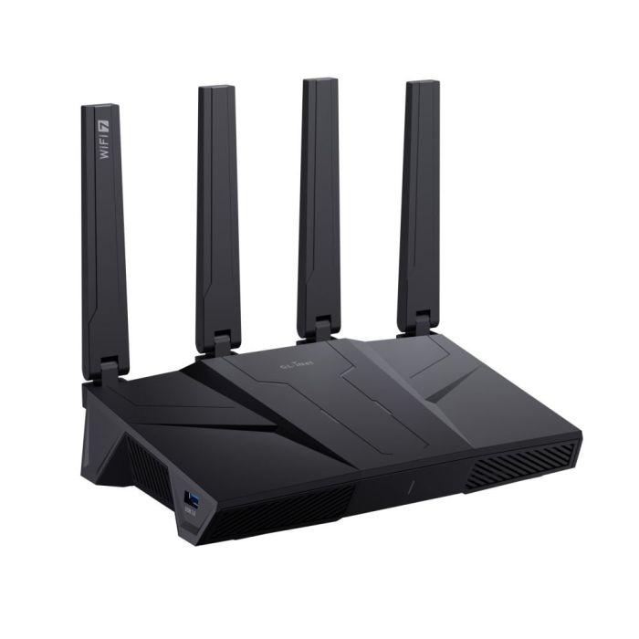 WiFi 7 маршрутизатор GL.iNet Flint 3 (GL-BE9300-EU) 2.5G тридіапазонний