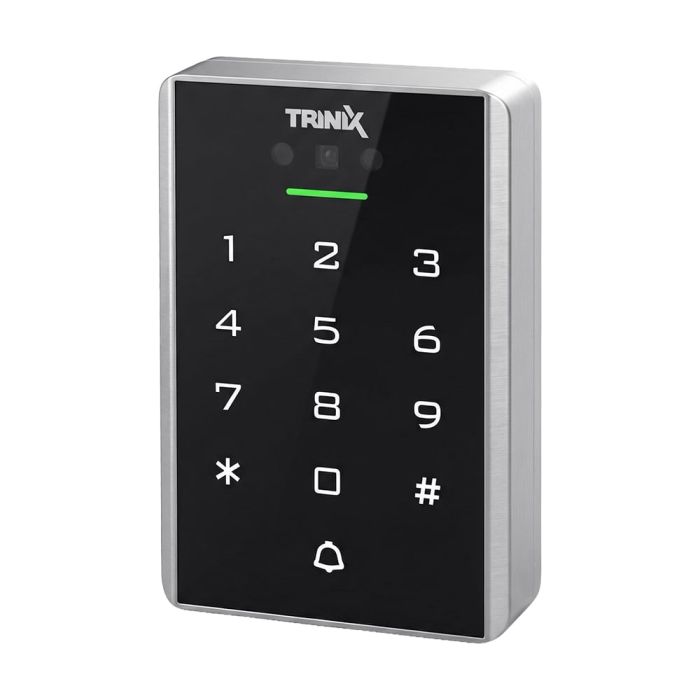 Клавіатура з WiFi, з контролером, розпізнаванням облич та зчитувачем карт EM-Marine Trinix TRK-1400EVW (WF) з підтримкою Tuya Smart