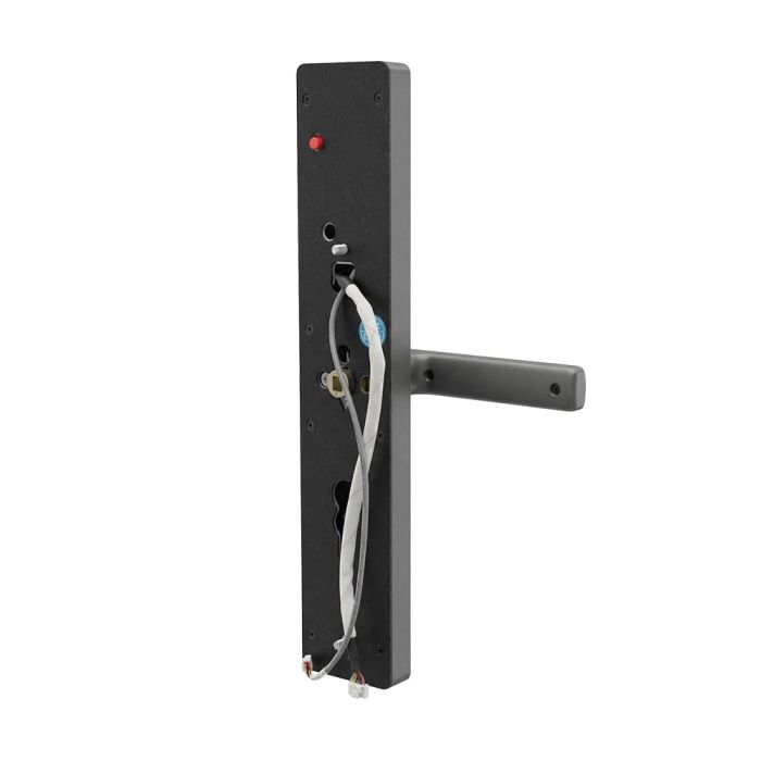 Замок біометричний автономний Trinix TRL-8808WFV Black L/R з WiFi, розпізнаванням облич, зчитувачем відбитків пальців і карт Mifare