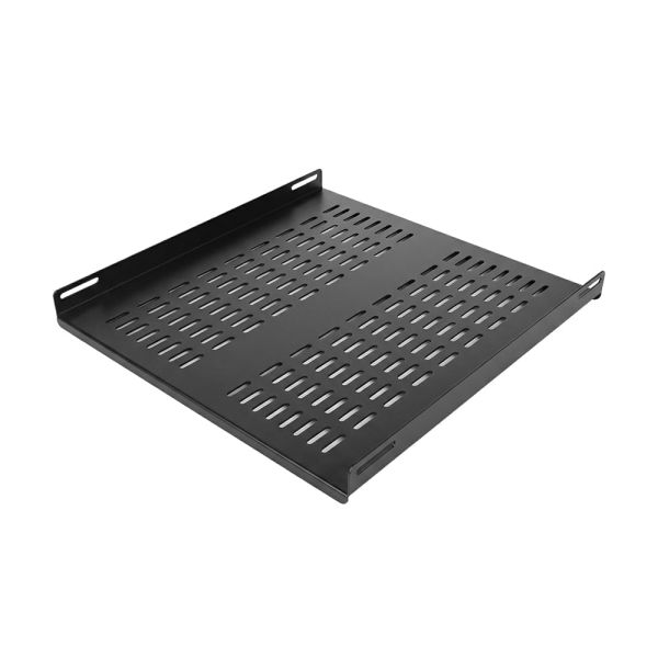 Серверна полиця Trinix TRX-800D/SH Black для комутаційної шафи глибиною 800 мм