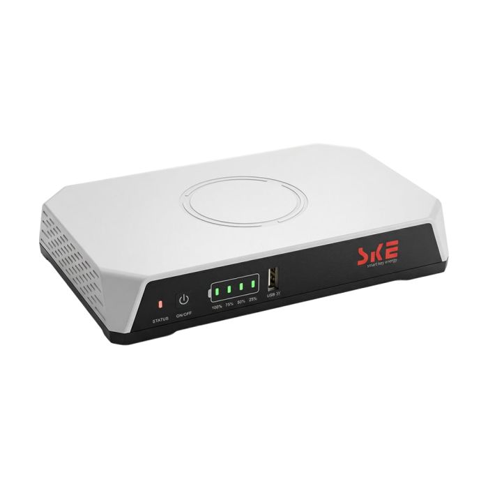 Джерело безперебійного живлення Mini UPS SKE POE-36E-LFP 48V 20000mAh 5V/9V/12V/24V/48V/PoE, LiFePO4 4*5Ah, для роутера і медіаконвертера