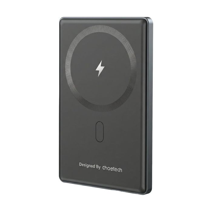 Повербанк 5000mAh Choetech B738 Black QC3.0 PD3.0 бездротова магнітна зарядка