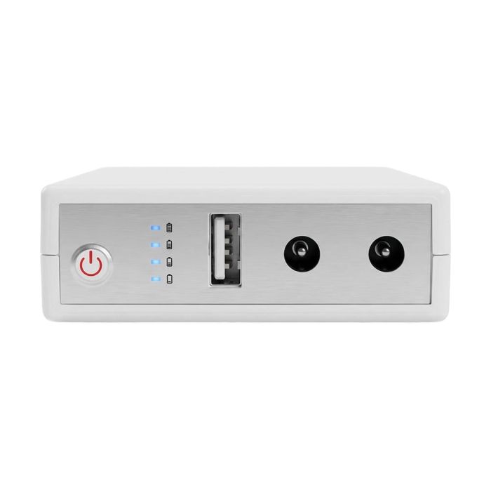 Джерело безперебійного живлення Mini UPS WGP UPS103A White 10400mAh 5V/9V/12V, Li-ion 4*2.6Ah, для роутера та оптичного терміналу