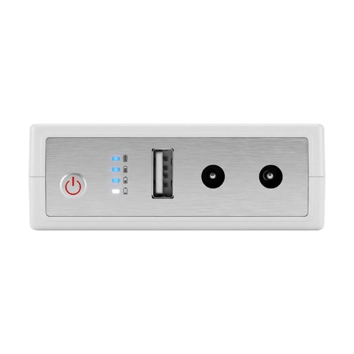 Комплект Mini UPS з блоком живлення: джерело безперебійного живлення Mini UPS WGP UPS103C 16000mAh 5V/12V/12V, Li-ion 4*4Ah, для роутера і оптичного термінала та блок живлення SPF-1202B 12V/2A (24W)