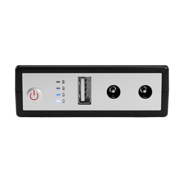 Комплект Mini UPS з блоком живлення: джерело безперебійного живлення Mini UPS WGP UPS1032 Black 10400mAh 5V/9V/12V, Li-ion 4*2.6Ah, для роутера і оптичного термінала та блок живлення SPF-1202B 12V/2A (24W)