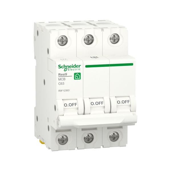 Автоматичний вимикач RESI9 6kA 3P 3P 63А C Schneider Electric