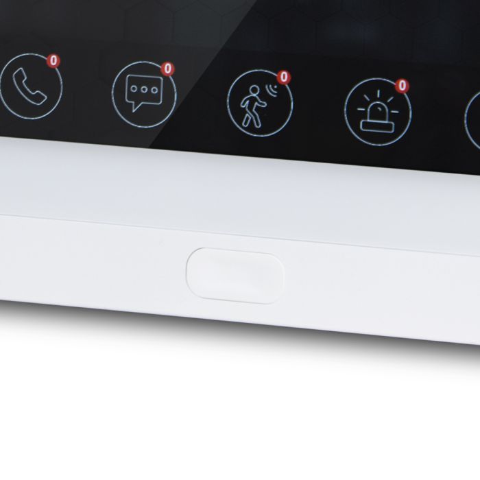 Комплект Wi-Fi відеодомофонa 7" BCOM BD-760FHD/T White з підтримкою Tuya Smart + BT-400HD-AC White