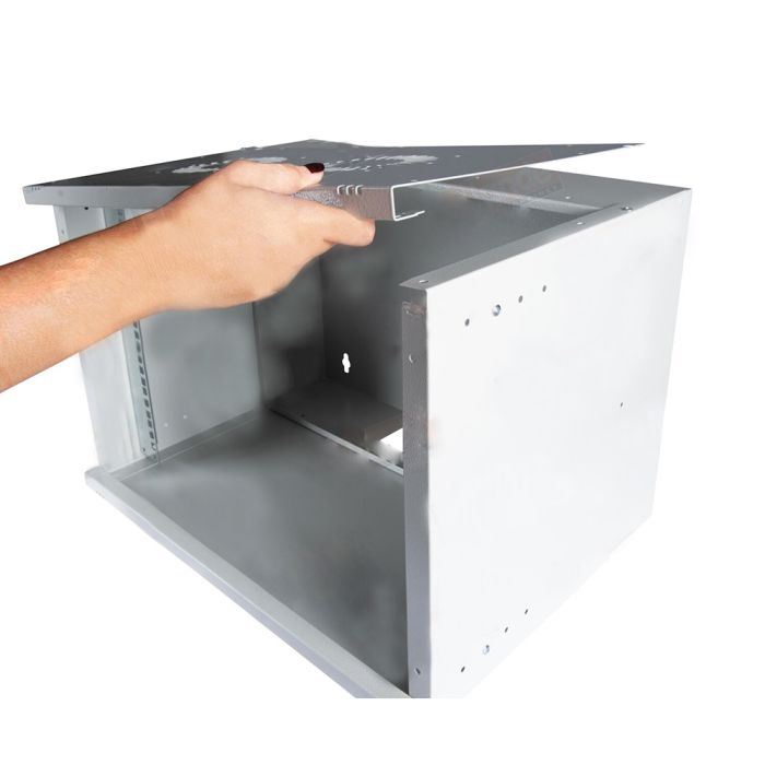 Шафа серверна Hypernet 7U 540 x 400 WMNC-40-7U-SOHO-FLAT для мережевого обладнання