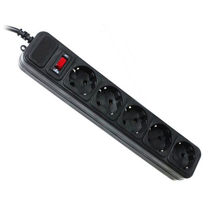 Мережевий фільтр GEMBIRD SPG5-G-15B, 4.5 м кабель, 5 розеток
