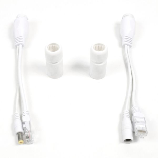 Passive PoE перехідник IP+DC - Extender over UTP, Waterproof (вологозахищений)