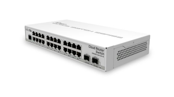 Комутатор MikroTik CRS326-24G-2S+IN 24xGE 2xSFP+