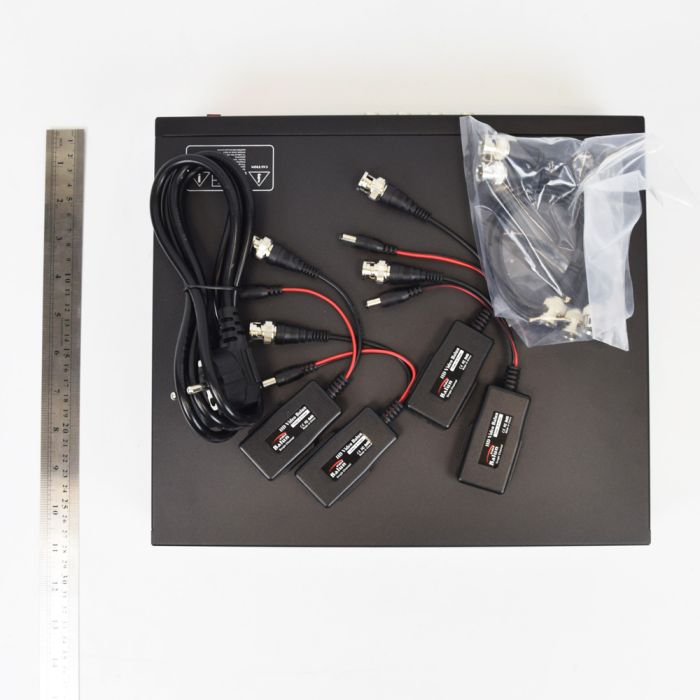 Комплект активних відеобалунів ATIS AL-1204 UHD 4 канали по UTP (приймач + передавач)