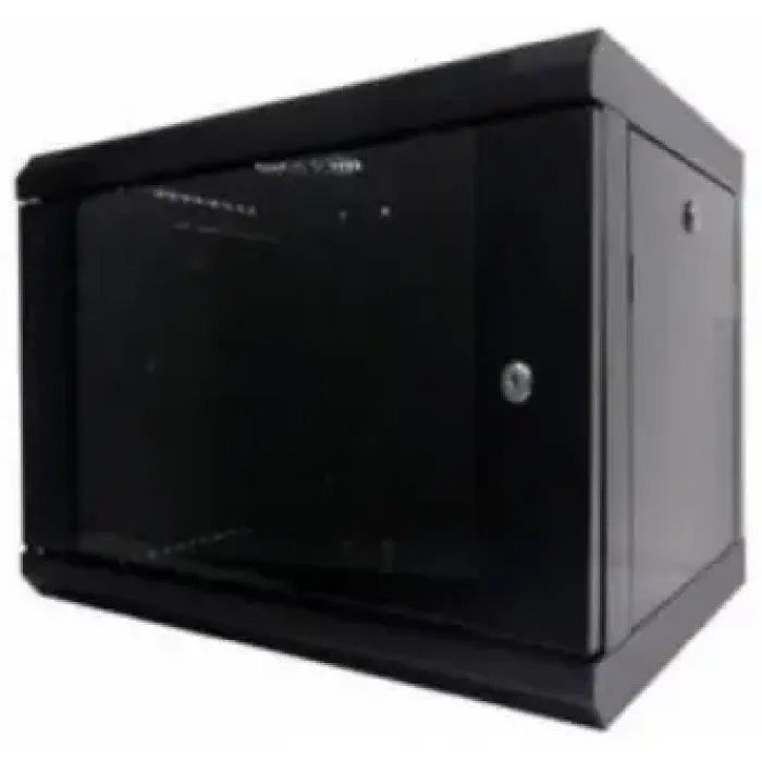 WMNC-35-9U-FLAT- BLACK Hypernet WMNC-35-9U-FLAT- BLACK Hypernet Шафа серверна настінна 9U 600x350 розбірна