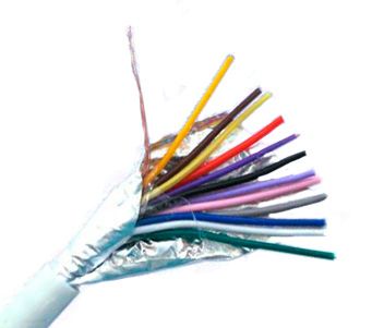 Кабель 10x0.22 Бухта сигнального кабелю 10x0.22 (100 м)