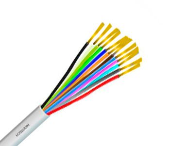 Кабель 12x0.22 Бухта сигнального кабелю 12x0.22 (100 м)