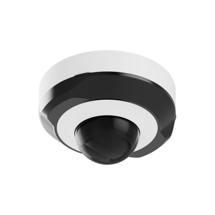 IP-відеокамера Ajax DomeCam Mini (5 Мп/2.8 мм) white, дротова з роздільною здатністю 5 Мп і кутом огляду до 110°