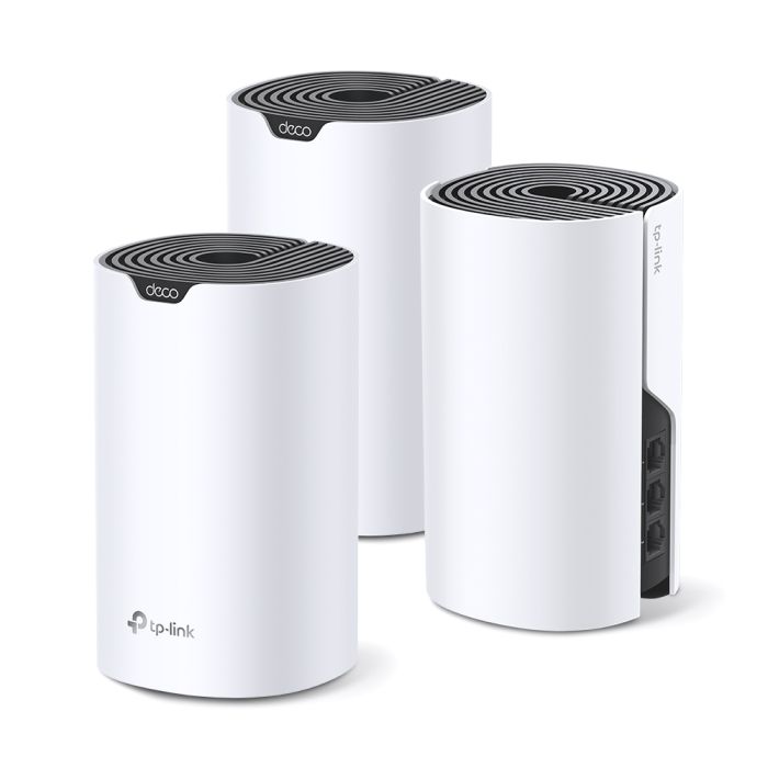 Домашня Mesh Wi-Fi система TP-LINK DECO S7 3PK AC1900 3xGE LAN/WAN MU-MIMO (DECO-S7-3-PACK)