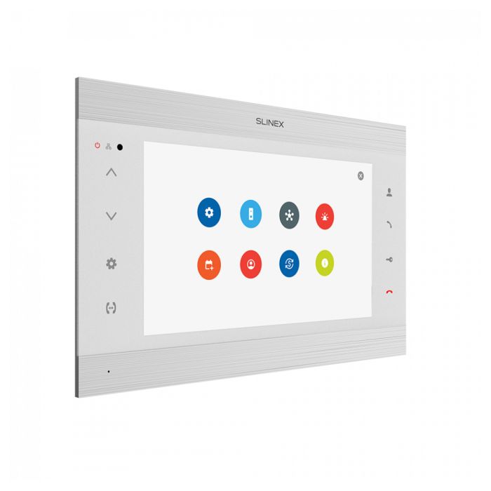 Відеодомофон Slinex SL-10N Cloud (silver + white) з Wi-Fi, детектором руху і записом відео