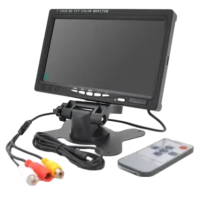 TFT 7", AV, 1024*600ips, 12V, BOX Монітор для відеоспостереження