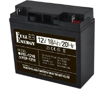 Full Energy FEP-1218 18 А•г 12В Свинцево-кислотна акумуляторна батарея
