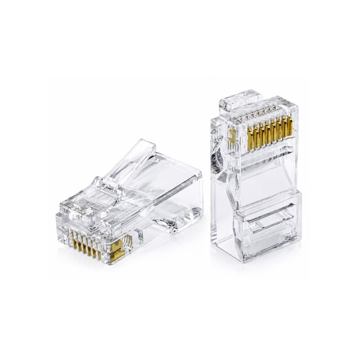 Конектор RJ45 8P8C 50 mkm 5E категорія P88U-C5E (100 шт.)