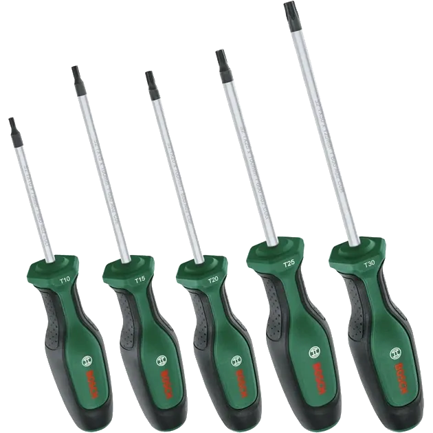 Bosch Torx10-30 (1600A02BX6) 6 шт Набір викруток