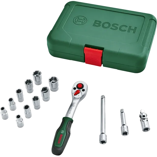 Bosch (1600A02BY0) 1/4" 14 шт Набір торцевих головок