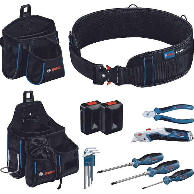 Bosch (1600A02H5C) Набір ручних інструментів з поясом